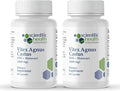 Vitex + DIM + Shatavari Hormone Balance Supplement – PMS, Menopause & Cycle Support for Women – Adaptogenic Complex with Maca, Ashwagandha, Dandelion – Vegan (2-Pack)
