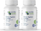 Vitex + DIM + Shatavari Hormone Balance Supplement – PMS, Menopause & Cycle Support for Women – Adaptogenic Complex with Maca, Ashwagandha, Dandelion – Vegan (2-Pack)
