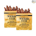 Cinnamon Roll Bacon Jerky, Protein Per Bag, Tender & Easy to Chew Fully Cooked Bacon, USA Made, High Protein Snacks (2 Bags)