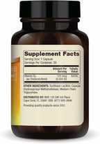 Dr. Mercola Liposomal Vitamin D3 - Supports Heart, Bone & Immune Health - 5,000 IU Per Serving - Non-GMO, Soy Free & Gluten Free - 30 Capsules (30 Servings)