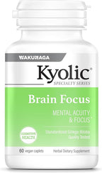 Kyolic Specialty Series Brain Memory, for Mental Acuity & Focus*, 90 Capsules