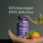 New Chapter Kids Multivitamin Gummies - 65% Less Sugar, Kids Gummy Vitamins with Vitamins C, D3 & Zinc, Non-GMO, Gluten Free, Berry-Citrus, 60ct