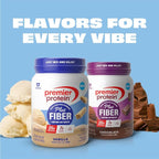 Premier Protein Powder Plus Fiber, Vanilla, 25g Protein, 7g Fiber to Support Gut Health, No Added Sugar (17 Servings)
