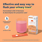 Uqora Flush - Urinary Tract* with D-Mannose, Vitamin C, Vitamin B6, Potassium, Magnesium & Calcium - Gluten-Free & Vegan - Pink Lemonade Flavor - 10 Packets (1 Pack)