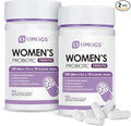OMOGS 2PCS Women's Probiotic 180 Billion CFUs 18 Strains, with Prebiotics, Cranberry Extract, D-Mannose & Digestive Enzymes, for Digestive,Immune, PH Balance & Urethral Health, 180 Capsules