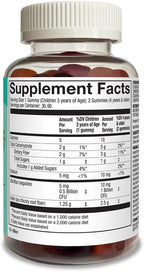 Amazon Basics Kids Kids Probiotic + Prebiotic Gummy, 60 Count