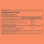 Tend Digest – Digestive Enzyme & Herbal Blend | Bloating Relief, Gas Support, Gut Health Supplement with Peppermint, Ginger & Chamomile