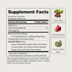 Snap Supplements Heart Beets Organic Beet Root Gummies, Cardiovascular Support Supplement for Men & Women, Pomegranate, Red Spinach, Heart Health & Circulation Support, Sugar Free, Cherry, 60 Gummies