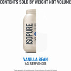 Isopure Low Carb 100% Pure Whey Isolate Protein Powder, Lactose Free, Gluten Free, with Vitamins, Vanilla, 25g Protein Per Serving, 3 Lbs, 43 Servings (Packaging May Vary)