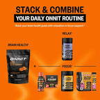 ONNIT Alpha Brain Neuro Focus Gummies, IGEN Non-GMO Tested Vegan Gummies with Omega-3s Lutein Zeaxanthin and Caffeine, Brain Eye and Focus Supplement for Men and Women, Citrus Punch, 90 Count