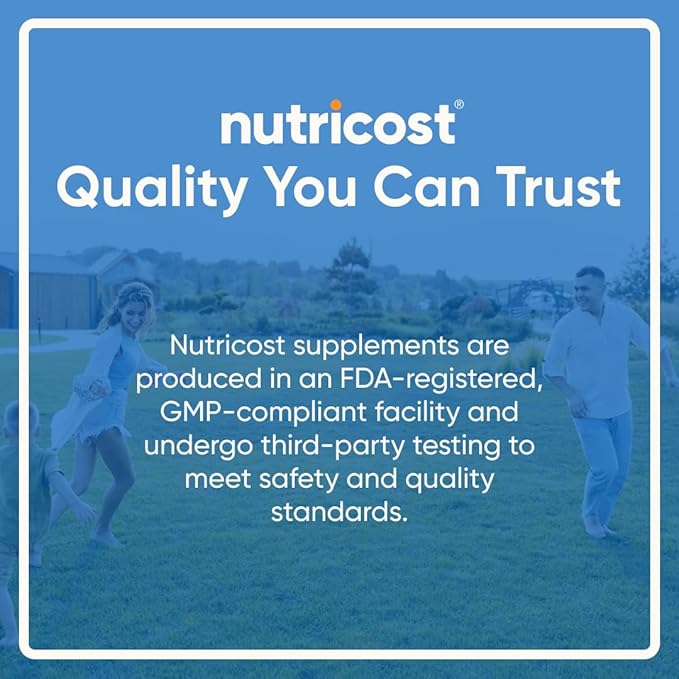 Nutricost Calcium with Vitamin D, 240 Tablets - Calcium (1200mg) Vitamin D (50mcg) Per Serving - Non-GMO, Gluten Free (Pack of 2)