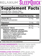 Relaxium Sleep Quick Maximum Strength Melts, Fast Acting Sleep Aid with 10 mg Melatonin, Drug Free Dietary Supplement, Vegan, Gluten Free, Made in USA, 100 Servings, Berry Flavor