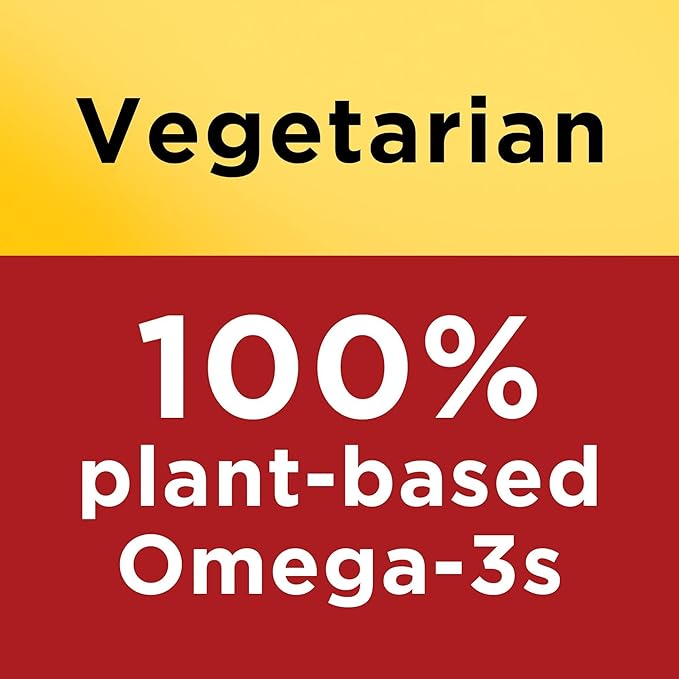 Nature Made Algae Oil Omega 3 Supplement 540mg, Omega 3 Fish Oil Alternative, 70 Veggie Softgels, Sustainable, Plant-Based, for Healthy Heart, Brain, and Eye Support, 70 Softgels,(Pack of 2)