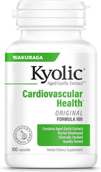 Kyolic Aged Garlic Extract Formula 100, Cardiovascular Health*, 100, Capsules.