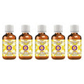 dève herbes Pure Psoralea Oil (Psoralea corylifolia) Cold Pressed (Pack of Five) 100ml X 5 (16.9 oz)