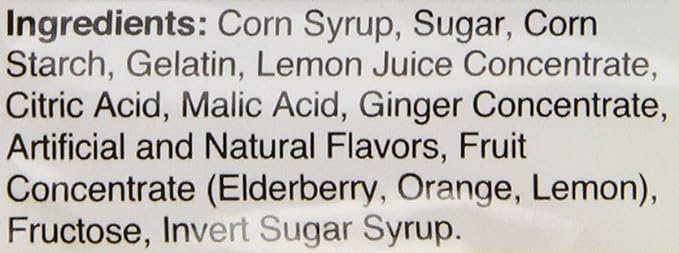 HARIBO Gummi Candy, Ginger-Lemon Gummy Candy, 4 Ounce Share Size Bags (Pack of 12) Delicious Soft & Chewy Sweet Snacks, Zesty Lemon & Warm Ginger Flavor