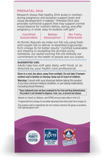 Nordic Naturals Prenatal DHA, Unflavored - 180 Soft Gels - 830 mg Omega-3 + 400 IU Vitamin D3 - Supports Brain Development in Babies During Pregnancy & Lactation - Non-GMO - 90 Servings