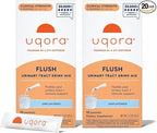 Uqora Flush - Urinary Tract* with D-Mannose, Vitamin C, Vitamin B6, Potassium, Magnesium & Calcium - Gluten-Free & Vegan - Unflavored - 20 Packets (2 Pack)