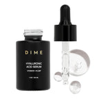 DIME Beauty Hyaluronic Acid Serum - Ultra Hydrating Anti-Aging Face Serum for Dry Skin, Plumping and Smoothing Fine Lines, Lightweight, Vegan, Cruelty-Free Facial Serum, 1 oz / 30 ml