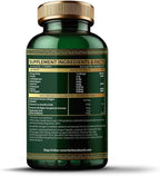 Herbs & Seeds Marine Collagen Pills for Women & Men, 120 Capsules | Type I, II, III, V, X - Hydrolyzed Collagen Peptides with Biotin, Hyaluronic Acid & Vitamin C,E Skin, Hair, Nail & Joint Support