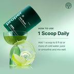Proper, The Greens Daily Boost Organic Greens Powder. Whole Food, Apple Flavour Veggie Powder Superfood with Wheatgrass, Spirulina, Chlorella, Probiotics. Daily Drink Mix for Wellness and Digestion