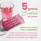 Dr. Stephanie's GLP-1 Buddy Pair with GLP-1 Boosters for Best Results - Digestive Support, Preserve Lean Muscle, Replenish Vitamins - Strawberry Watermelon Drink Mix