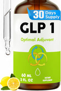Glp 1 Liquid Drops for Women & Men, 27-in-1 Formula with Chromium, Hydrolyzed Collagen & Prebiotics & More | Vegan, Non-GMO, Fast Absorption - 60 ML(Lemon Flavor)
