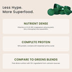 Nutrex Hawaii Pure Hawaiian Spirulina – Vegan Superfood, 500 mg Tablets, Farm Grown in Kona, Non-GMO, Immune Support & Cellular Energy, 400 Count