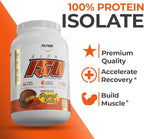 Alpha Supps ISO, Low Carb 100% Whey Protein Isolate Powder, 25 Grams Per Serving, Helps Support Muscle Growth, Low Sugar and Gluten Free (Chocolate Peanut Butter, 2 lb)