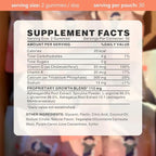 Talltitude Growth Gummies - Natural Height Support & Bone Strength Supplement for Kids & Teens with Vitamin D, Calcium, Ashwagandha, L-Arginine - 60 Gummies