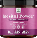 Premium Myo-Inositol & D-Chiro Inositol Powder - Fertility Support Supplement with Myo Inositol - Restore Hormone Balance & Clarity - Provides Ovarian Support - Inositol Supplement for Women - 250g
