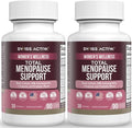 Swiss Activa+ Total Menopause Support – Hormone Balance, Hot Flash Relief, Mood & Energy Boost, Gut Health, Vegan, Non-GMO Plant-Based Menopause Supplements for Women– 180 Capsules | 60-Day Supply