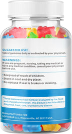 softbear Potassium Gummies for Adults, High Absorption Potassium Magnesium Supplement with Vitamin B6 CoQ10 for Leg Cramps & Muscle Health Sugar-Free Vegan Mixed Fruit Flavor 60 Gummies