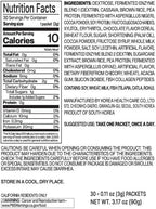 RAWEL Fermentation Digestive Enzymes Cruch Choco 3g 30sticks, Chocolate/Isolated Soy Protein