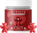 Creatine Monohydrate Gummies for Men & Women | 5000mg of Creatine Gummies per Serving | Sugar, Gluten Free & Halal | Pack of 90 for Pre Workout & Muscle Recovery | Strawberry Flavor