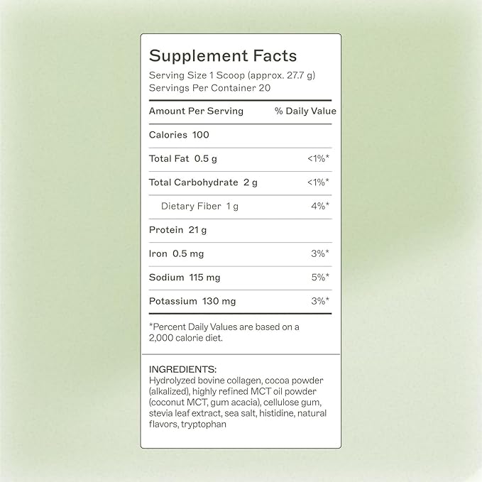 Amy Myers MD Paleo Protein Powder - Mocha Latte, 20 Servings - Collagen-Based Gut Function Support - Gluten-Free & Non-Dairy Protein Supplement