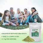 K-Herb Korean Pine Needle Powder – 100% Pure Wild-Harvested Pine Needles from Korea, Natural Herbal Tea Ingredient 솔잎가루 (10.6 oz (300g), Pine Needle)