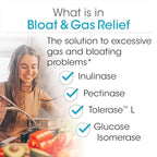 Silver Fern Bloat & Gas Relief Digestive Enzyme Blend - 2 Bottles = 60 Servings - FODMAP & Bloating Digestion Supplement with Tolerase L, Pectinase & More (2 Bottles)