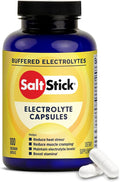 SaltStick Electrolyte Capsules with Vitamin D | Salt Pills with Electrolytes for Running, Endurance Sports Nutrition, Running Supplements | 100 Count Electrolyte Pills