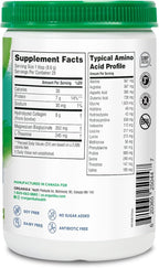 Organika Enhanced Relax Collagen Peptides Powder with L-Theanine & Magnesium Bisglycinate (9 oz): Enriched Collagen Powder for Women & Men - Skin, Hair, Joints - Sleep, Vitality, Relaxation