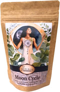Birth Song Botanicals Organic Moon Cycle Menstrual Tea for Women, Herbal Period Cramp & PMS Relief, Hormone Balance, Bloat & Cycle Support Raspberry Leaf, Mugwort & Chamomile 30 Servings