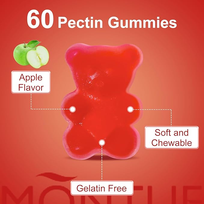 Montue NEWELLME Apple Cider Vinegar Gummies B12 Multivitamin,ACV Supplement Gummy Vitamins,Vegetarian Supplement for Women & Men,Non GMO,Support Normal Energy Levels & Gut Health 30 Gummies (30)