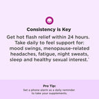 OLLY Mellow Menopause Supplements for Women, Supports Hot Flashes, Vaginal Dryness & Occasional Mood Swings,* Estro-G100®, GABA, Vegan Capsules, 1 Month Supply - 30 Count