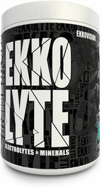 Ekkovision Ekkolyte Electrolytes & Minerals Powder, 50 MG Vitamin C & 155 MG Magnesium for Hydration Support, Electrolytes for Women & Men, Glacier Gummy Flavored Electrolyte Mix, 120 Servings