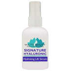 Signature 100% Pure Hyaluronic Acid Wrinkle Serum - Best Hyaluronic Acid for Face - No Parabens - Perfect Plumping Moisturizer for Wrinkles, Fine Lines, Dry, Aging Skin 2oz