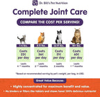 Dr. Bill’s Feline Complete Joint Care | Advanced Hip & Joint Supplement for Cats | Green Lipped Mussel Extract, Collagen Type II, Chondroitin, Hyaluronic Acid, Omega 3 and Colostrum | Powder, 85g