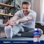 Piping Rock Glucosamine Chondroitin MSM and Turmeric | 300 Tablets | Supplement for Women and Men | Non-GMO, Gluten Free