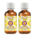Deve Herbes Pure Tomato Seed Oil (Solanum lycopersicum) Cold Pressed (Pack of Two) 100ml X 2 (6.76 oz)
