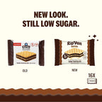 Rip Van Dark Chocolate Wafer Cookies - Healthy Snacks - Non GMO, Keto, Low Carb, Low Sugar (2g), Low Calorie and Vegan, 16 Count