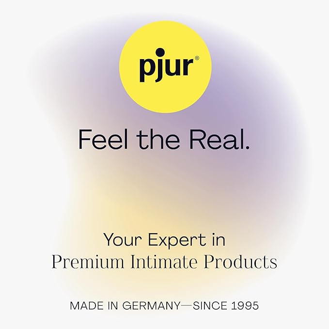 pjur med SOFT, Silicone-Based Personal Lubricant, Lube With Natural Jojoba - 100ml / 3.4 fl.oz